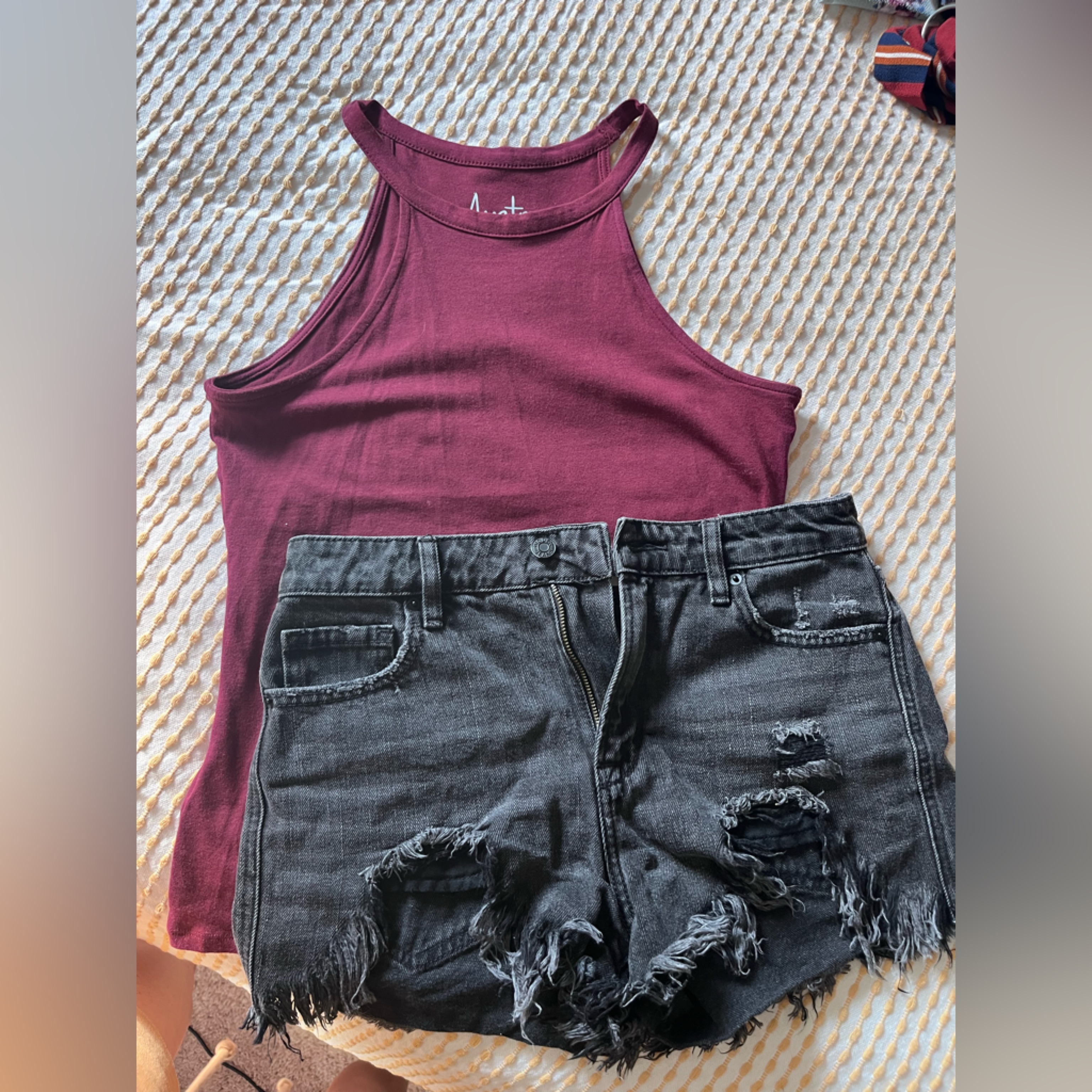 Solid Sleeves Tank